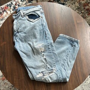 Levi's 512 Distressed Light Blue Men's Jeans